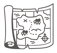 Outline of map in dark gray.