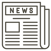 Paper the word news on it.