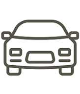 Clickable icon of a car